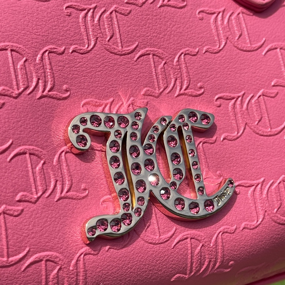 Juicy Couture Pink Satchel and Pouch Set - Picture 10 of 14